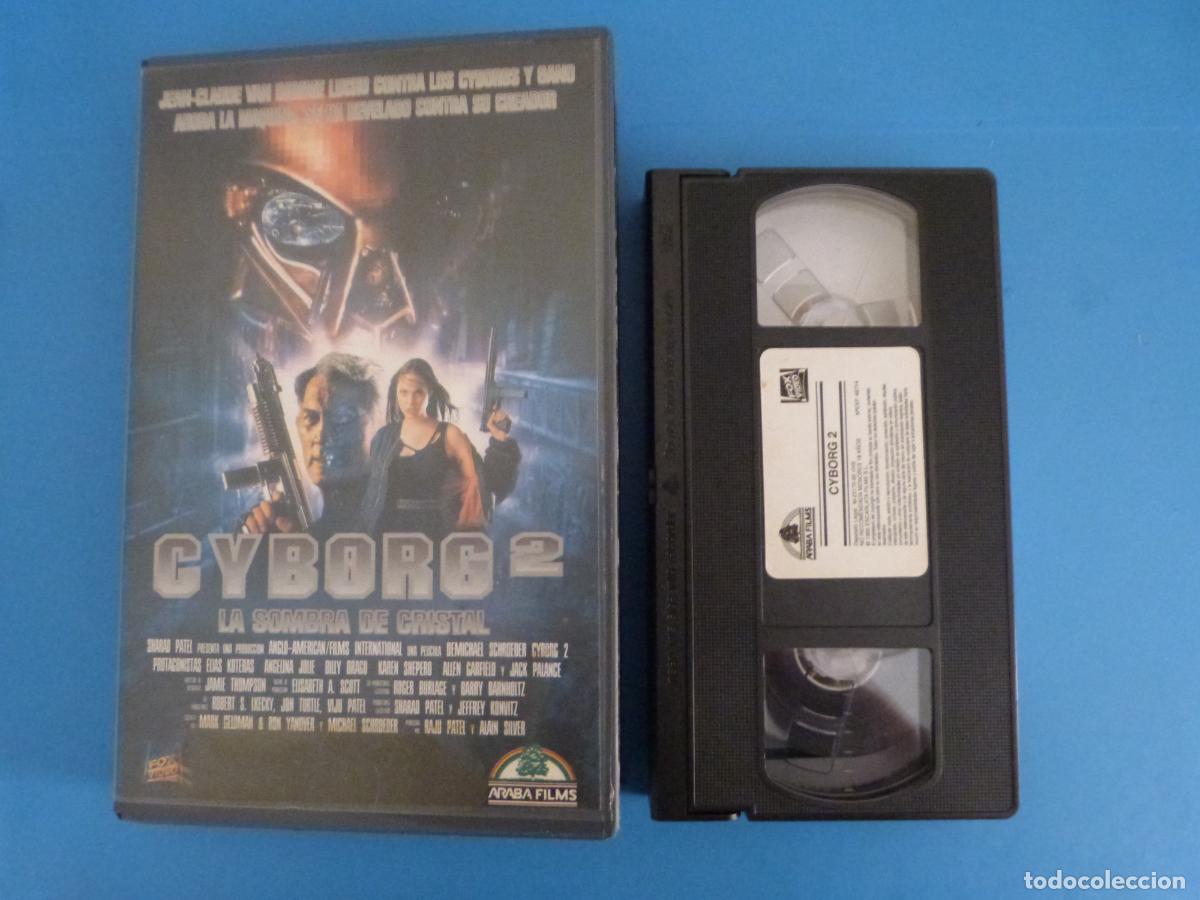 Cine: PELICULA VHS CYBORG 2 LA SOMBRA DE CRISTAL ELIAS KOTERAS ANGELINA JOLIE 1995