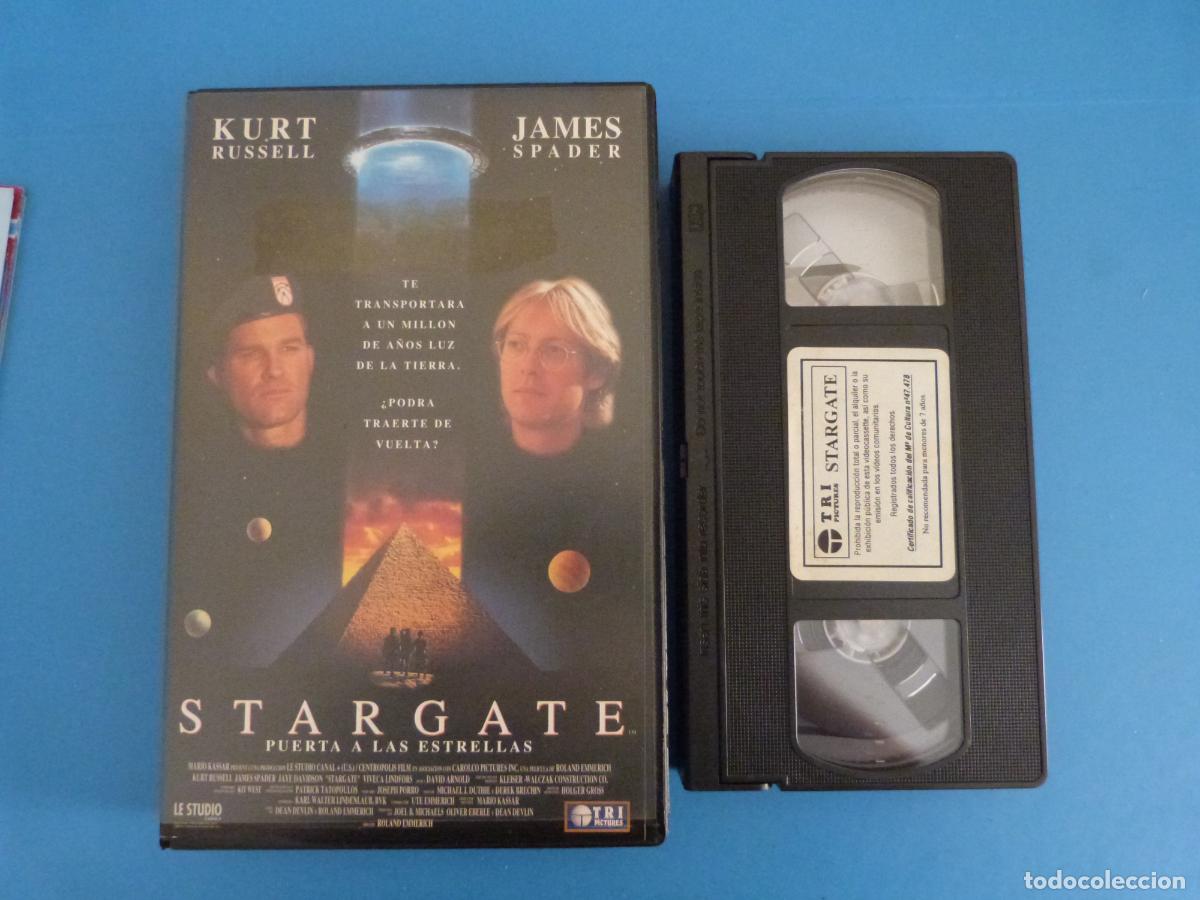 Cine: PELICULA VHS STARGATE PUERTA A LAS ESTRELLAS KURT RUSSELL 1995