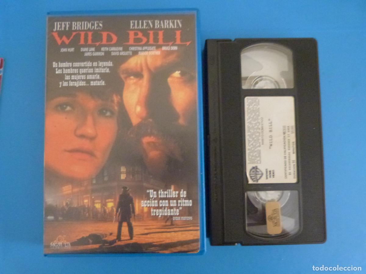 Cine: PELICULA VHS WILD BILL JEFF BRIDGES ELLEN BARKIN 1997