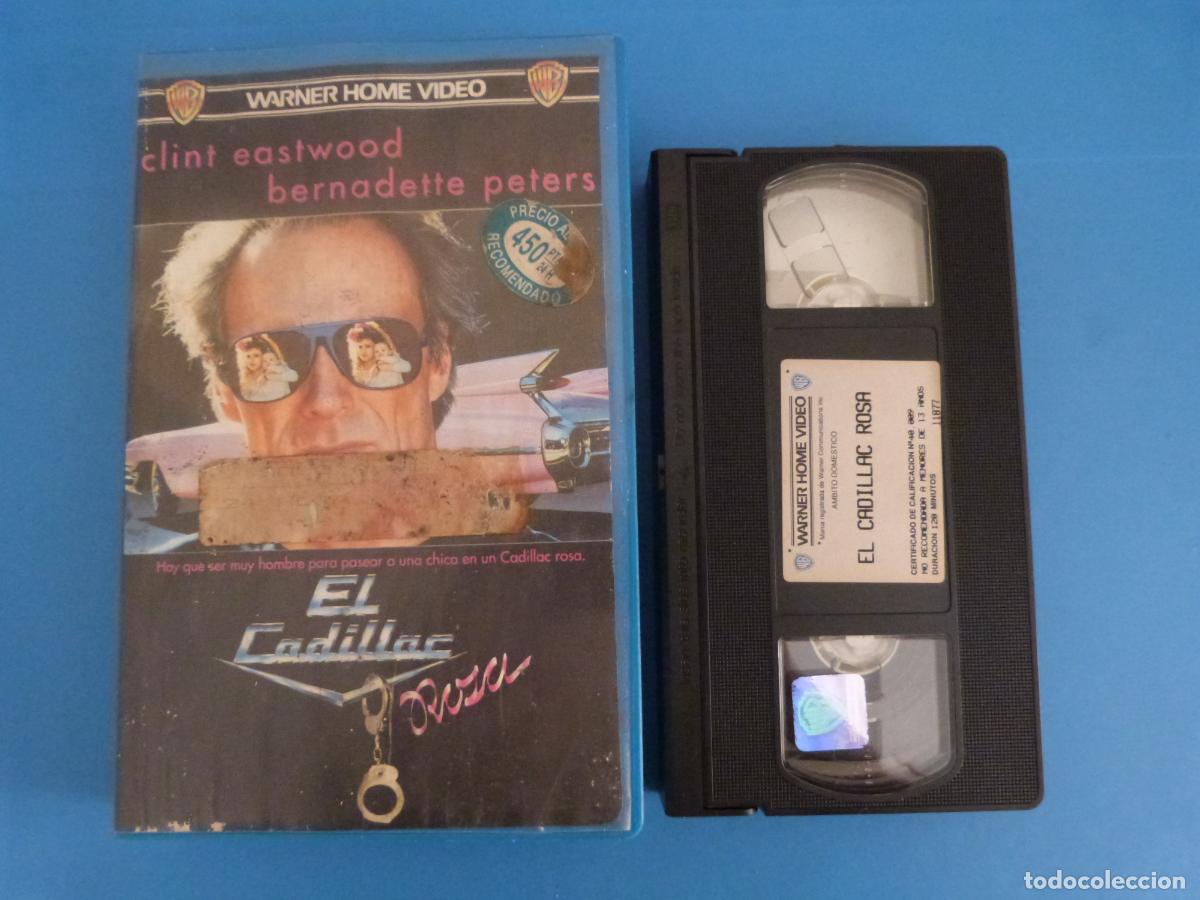 Cine: PELICULA VHS EL CADILLAC ROSA CLINT EASTWOOD 1992