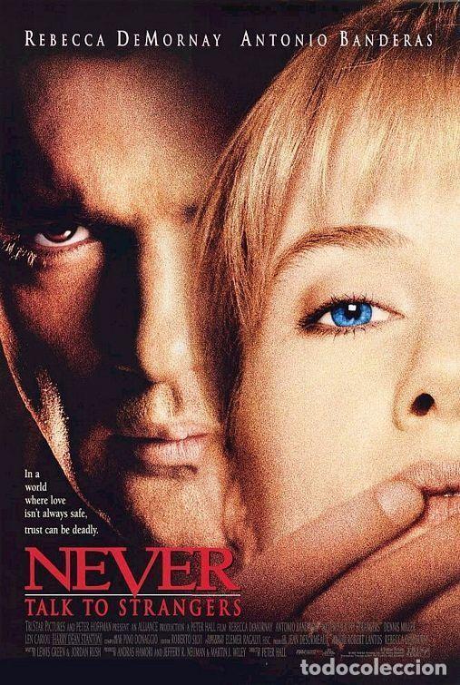 Cinema: PEL&Iacute;CULA VHS &rdquo;NUNCA HABLES CON EXTRA&Ntilde;OS&rdquo; (NEVER TALK TO STRANGERS) - A&Ntilde;O 1995