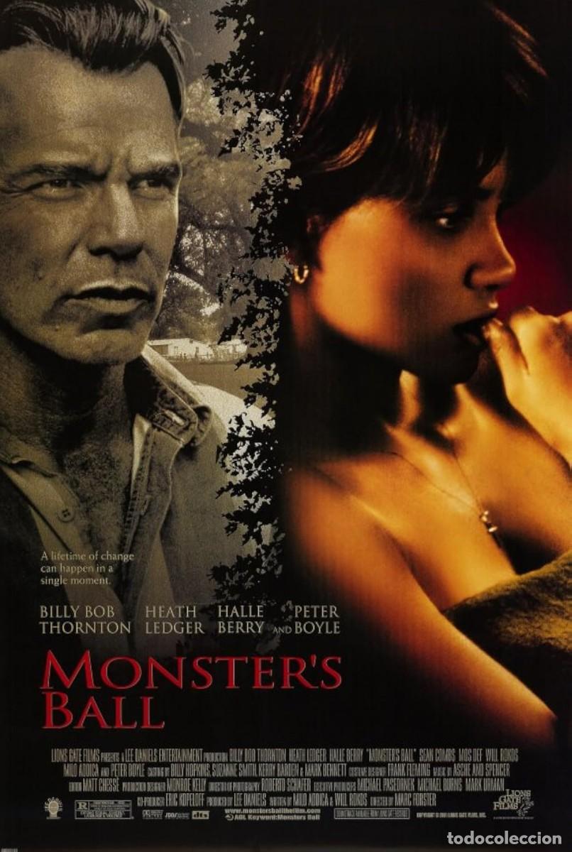 Cinema: PEL&Iacute;CULA VHS &rdquo;MONSTER'S BALL&rdquo; - HALLE BERRY - BILLY BOB THORNTON - HEATH LEDGER - OSCAR 2002