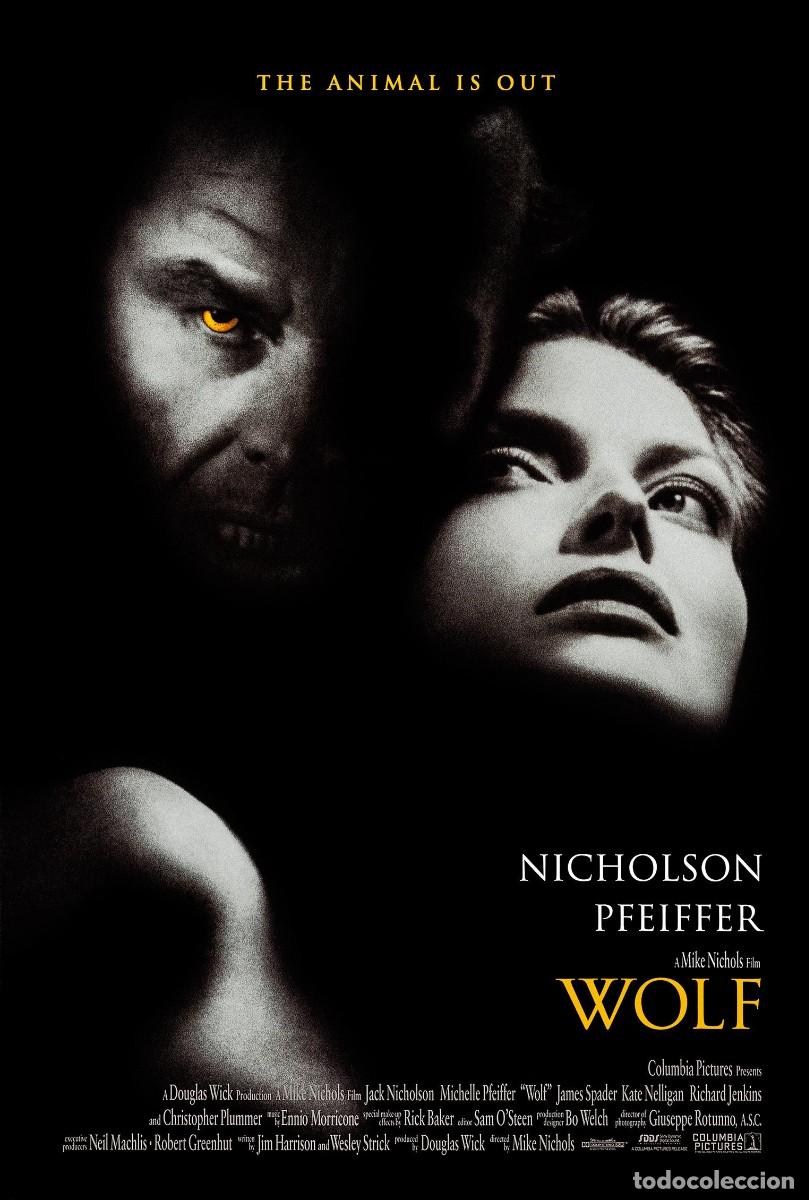 Cinema: PEL&Iacute;CULA VHS &rdquo;LOBO&rdquo; (WOLF) - JACK NICHOLSON - MICHELLE PFEIFFER - DIRIGIDA POR MIKE NICHOLS - 1994