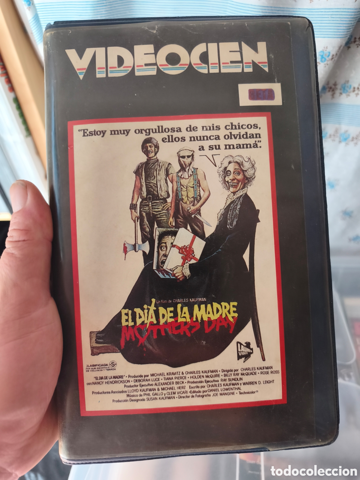 Cine: El d&iacute;a de la madre vhs leer