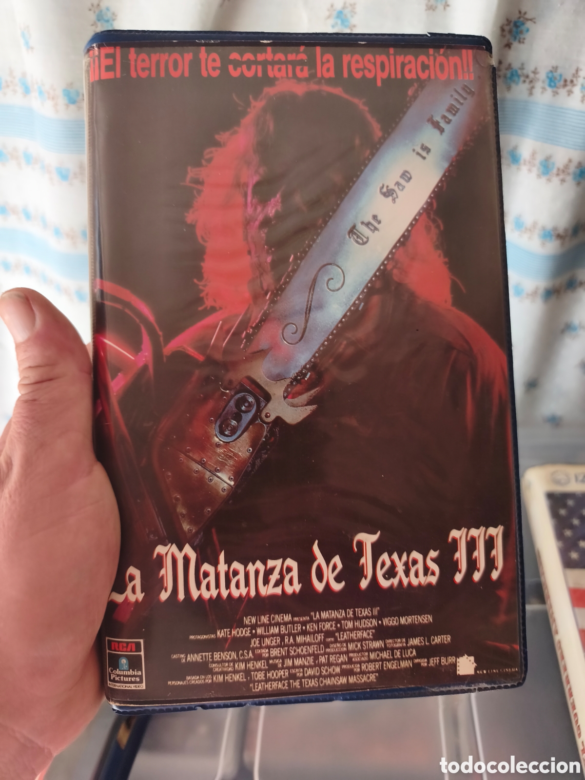 Cine: La matanza de Texas 3 vhs 1 edici&oacute;n leer