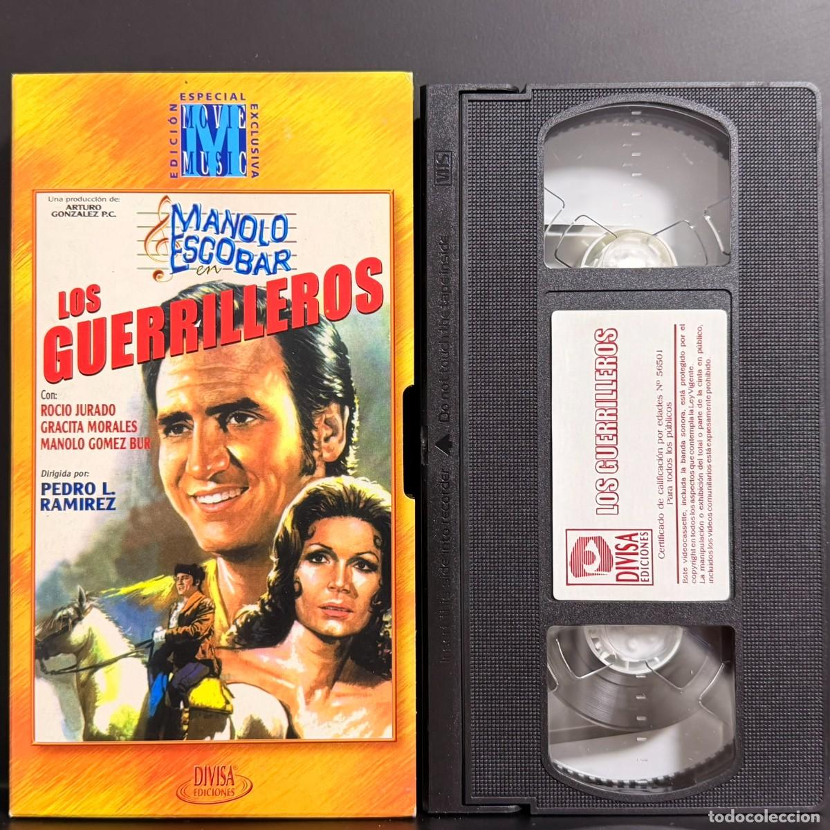 Cine: Pedro Luis Ram&iacute;rez ● Los guerrilleros ● [VHS] card board