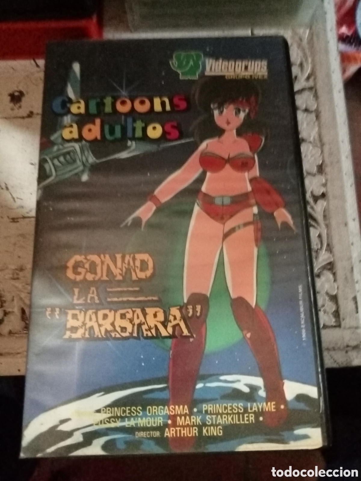 Cine: vhs gonad la barbara cartoons adultos