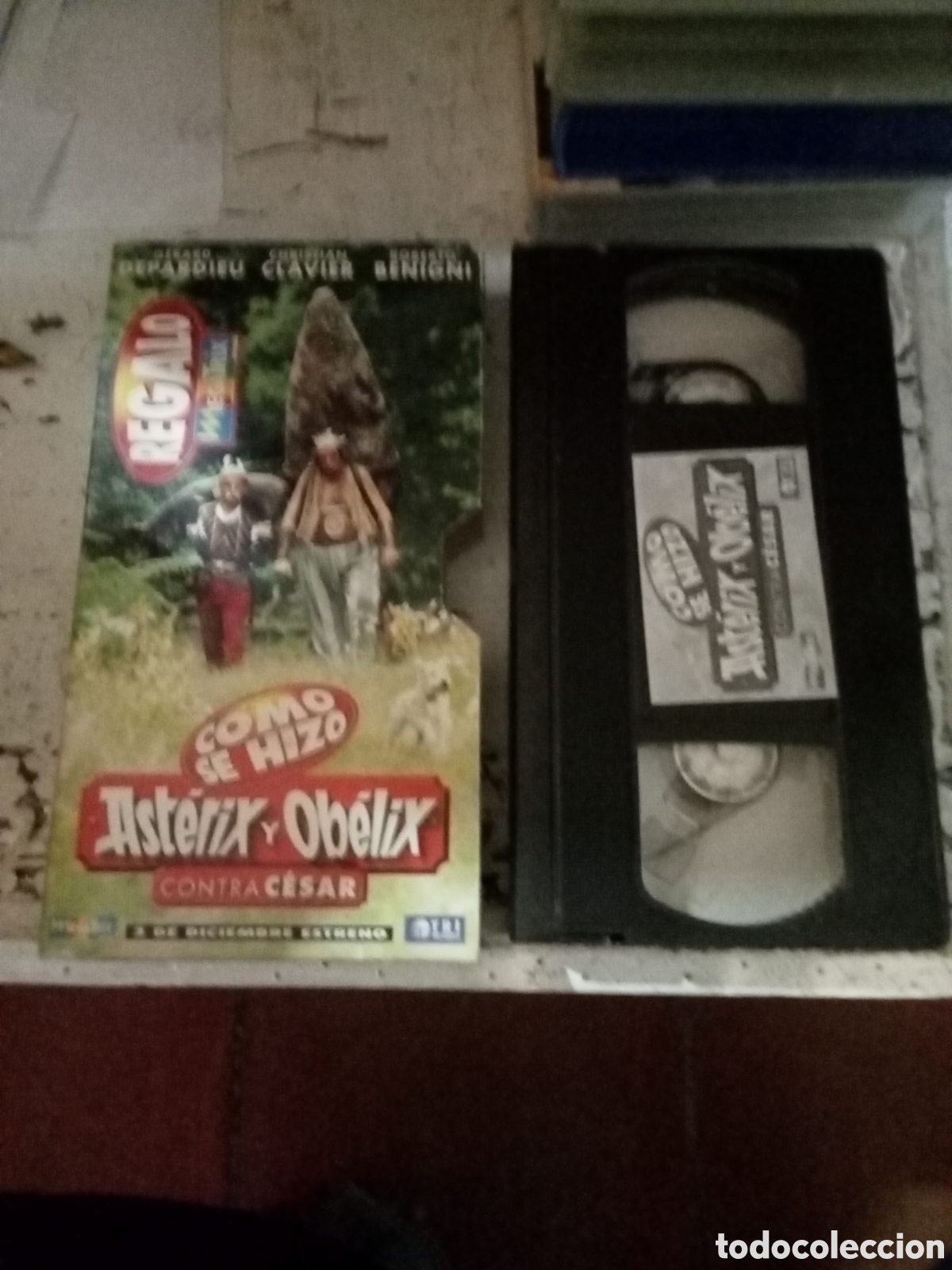 Cine: VHS como se hizo Ast&eacute;rix y Ob&eacute;lix contra cesar