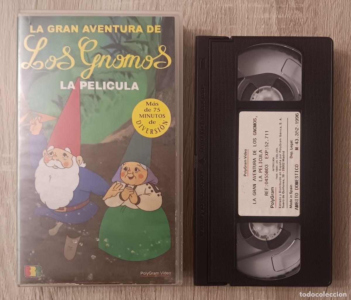 Cine: PELICULA EN FORMATO VHS DAVID EL GNOMO LA GRAN AVENTURA DE LOS GNOMOS LA PELICULA BRB