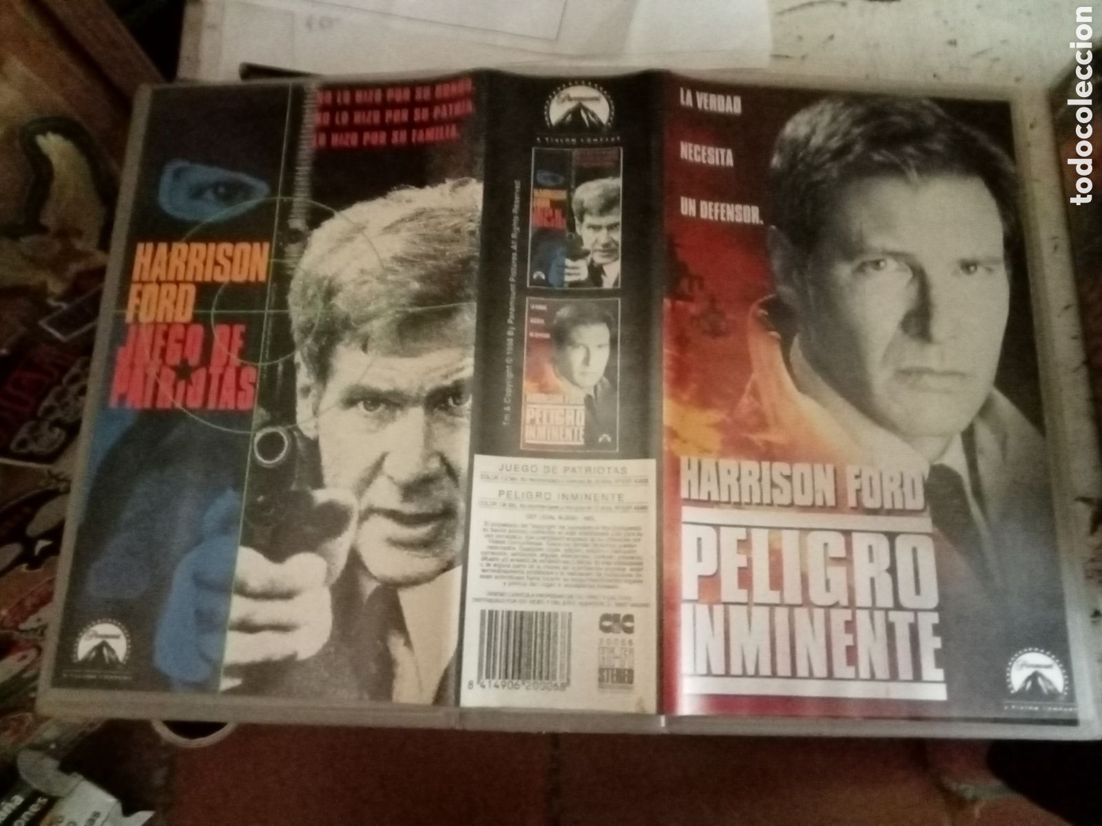 Cine: VHS peligro inminente y juego de patriotas
