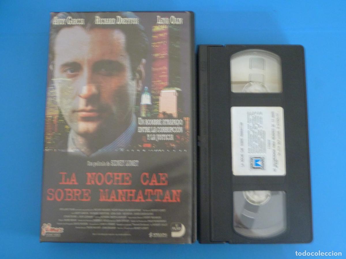 Cine: PELICULA VHS LA NOCHE CAE SOBRE MANHATTAN ANDY GARCIA RICHARD DREYFUSS 1997