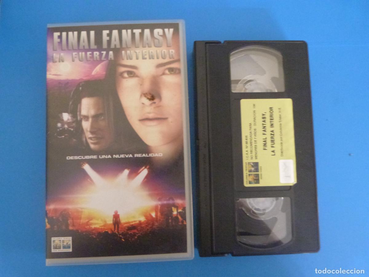 Cine: PELICULA VHS FINAL FANTASY LA FUERZA INTERIOR 2001