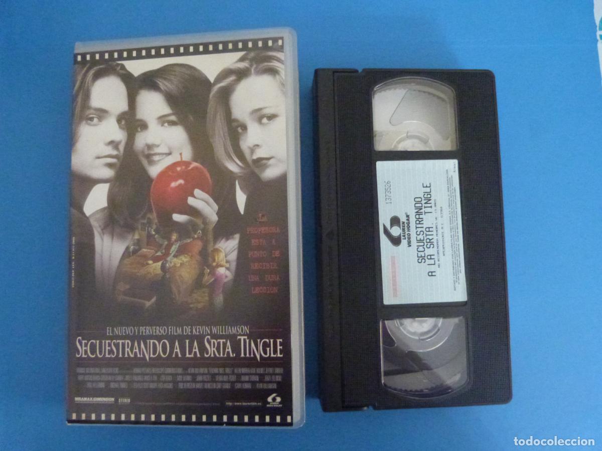 Cine: PELICULA VHS SECUESTRANDO A LA SRTA TINGLE 2000