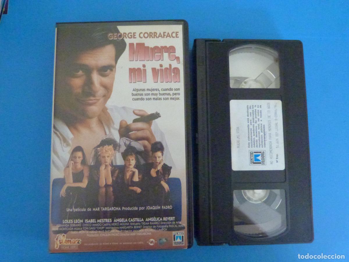 Cine: PELICULA VHS MUERE MI VIDA GEORGE CORRAFACE 1996