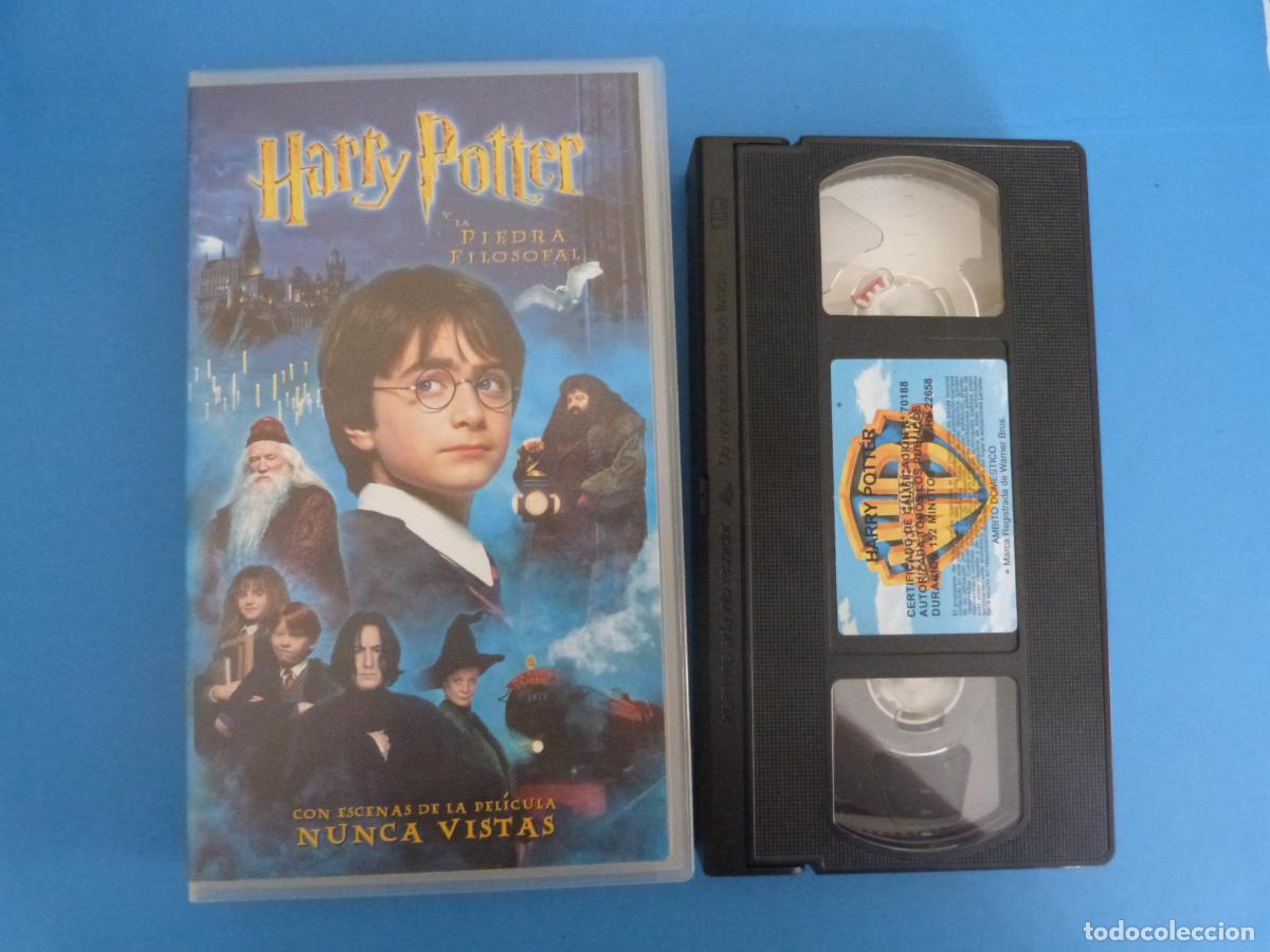 Cine: PELICULA VHS HARRY POTTER Y LA PIEDRA FILOSOFAL DANIEL RADCLIFFE 2002