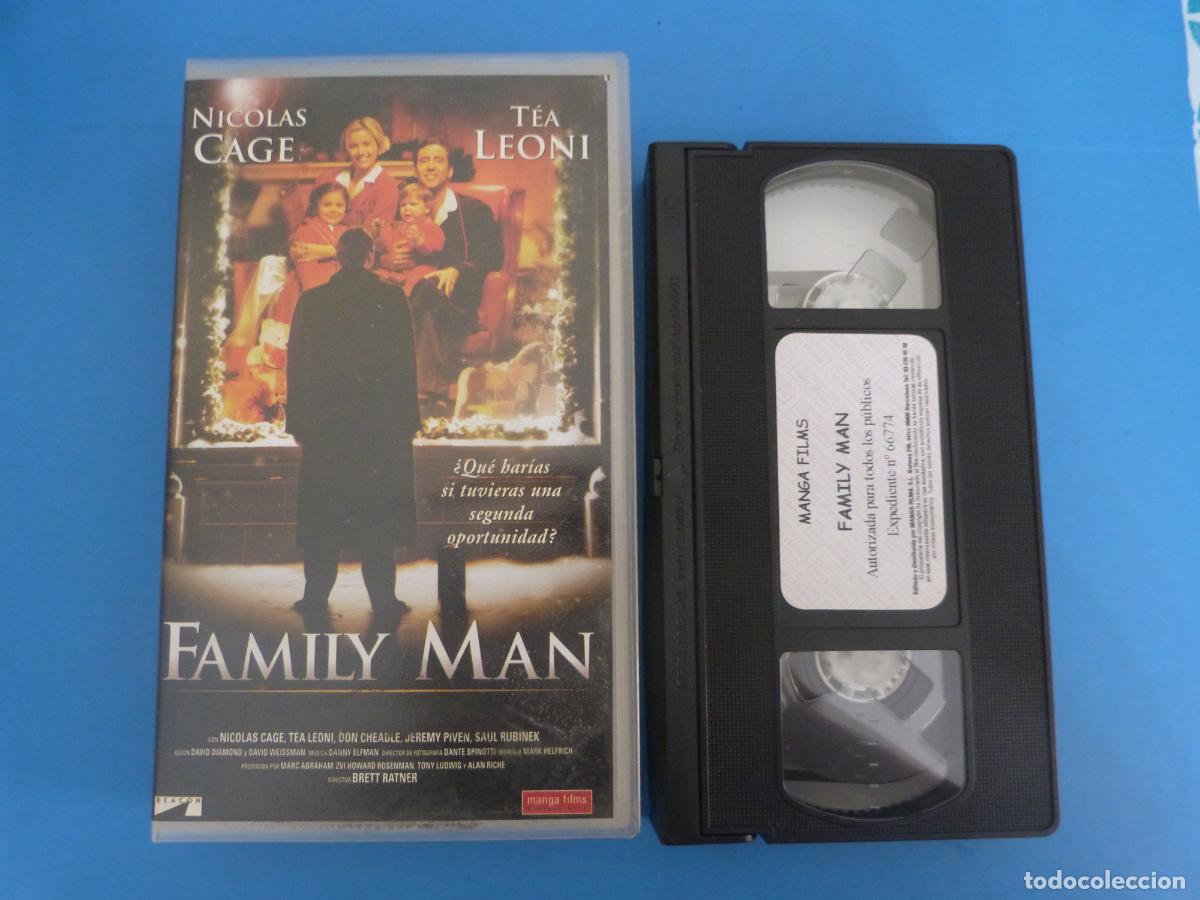 Cine: PELICULA VHS FAMILY MAN NICOLAS CAGE TEA LEONI 200?