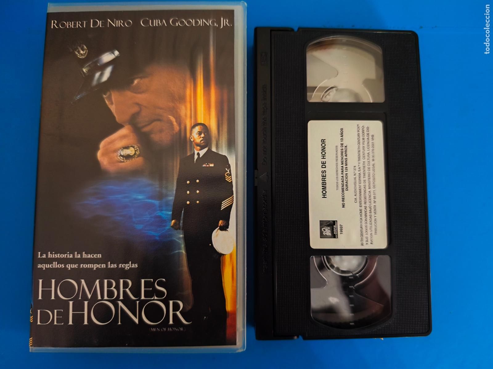 Cine: PELICULA VHS HOMBRES DE HONOR ROBERT DE NIRO 2001