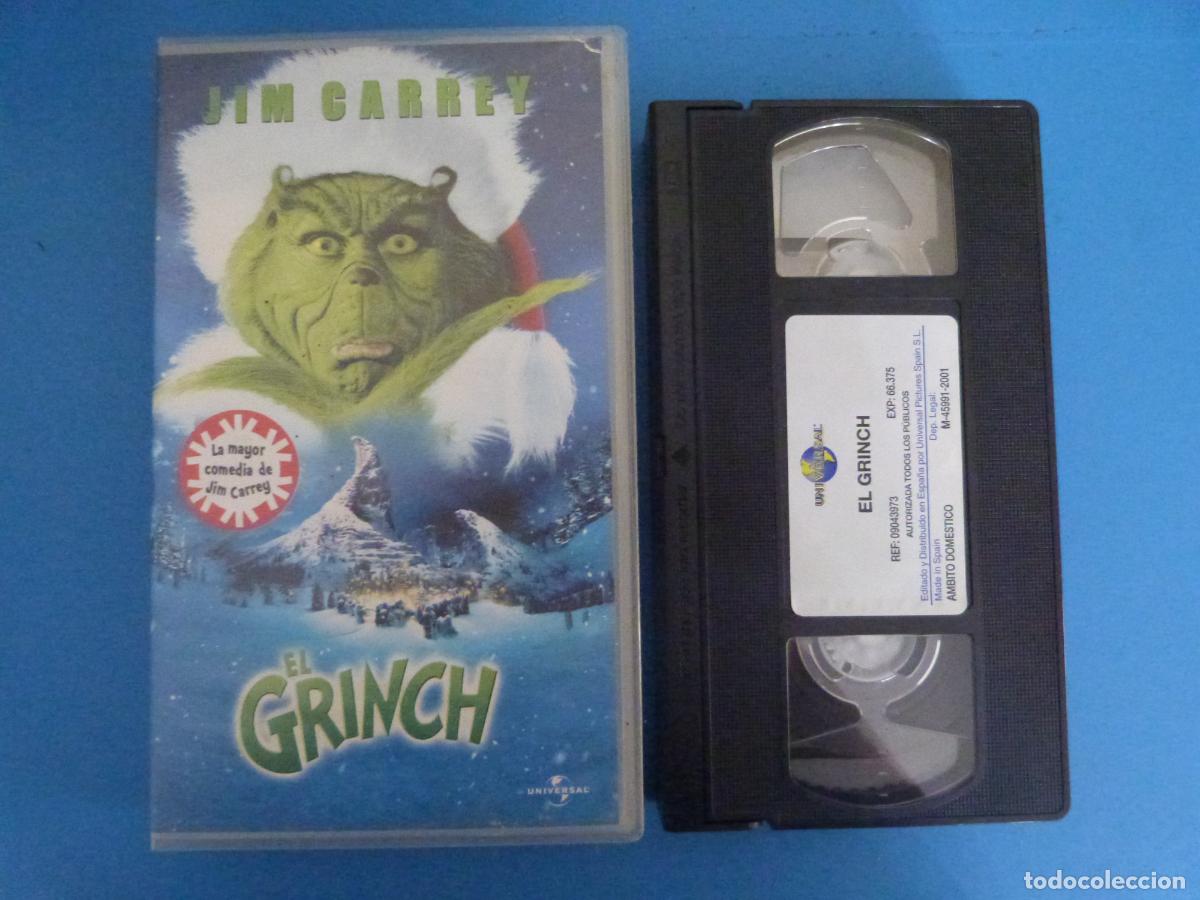 Cine: PELICULA VHS EL GRINCH JIM CARREY 2001