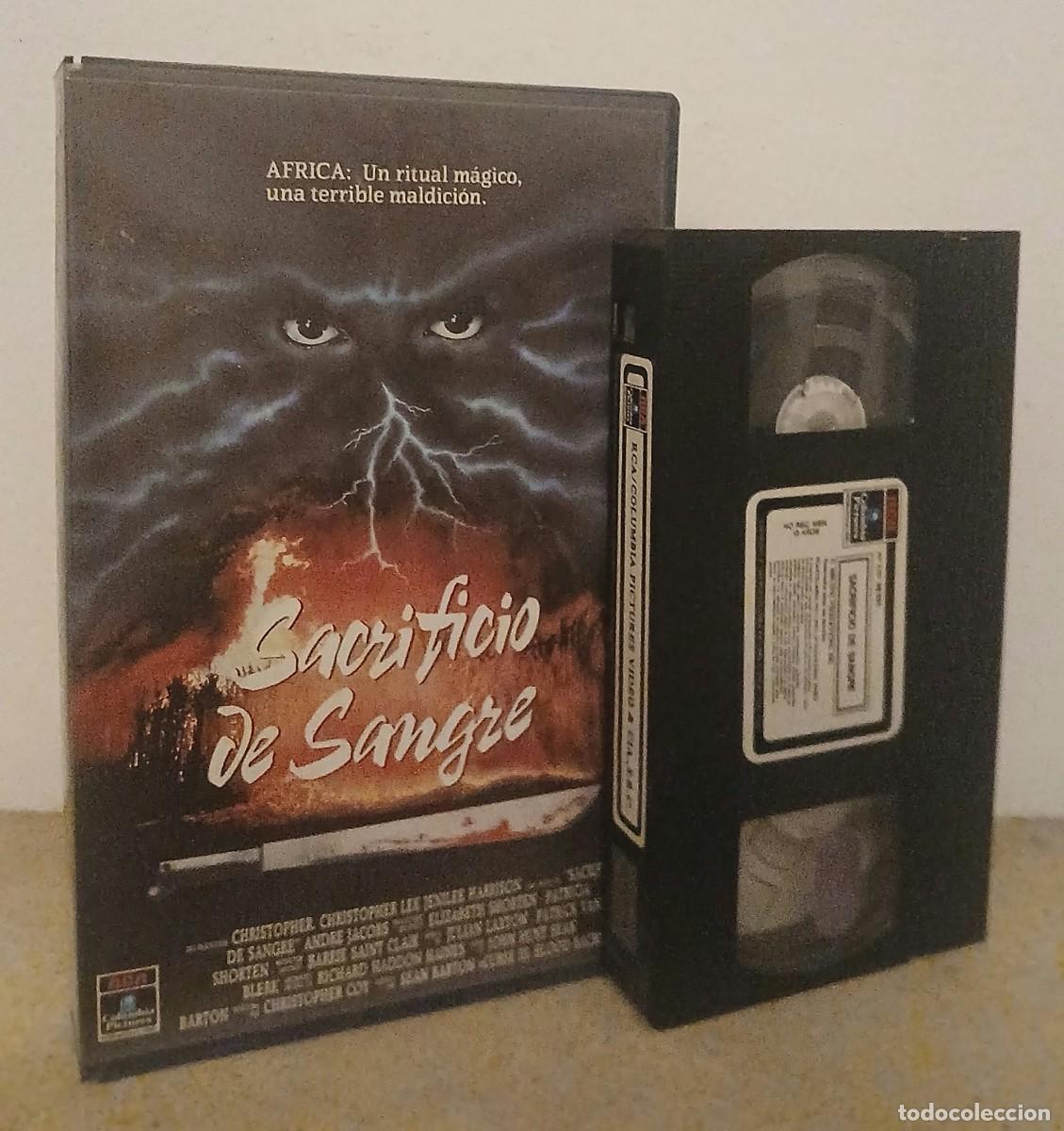 Cine: SACRIFICIO DE SANGRE (GRANJA MALDITA 3) - VHS DE TERROR CON CHRISTOPHER LEE