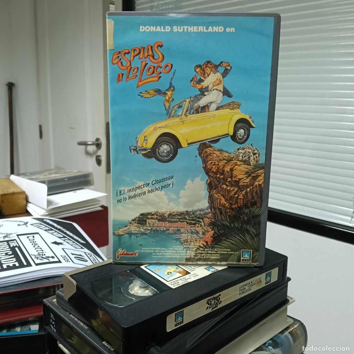 Cin&eacute;ma: ESPIAS A LO LOCO - BURT KENNEDY - DONALD SUTHERLAND, RUTH GORDON - FILMAX IVEX