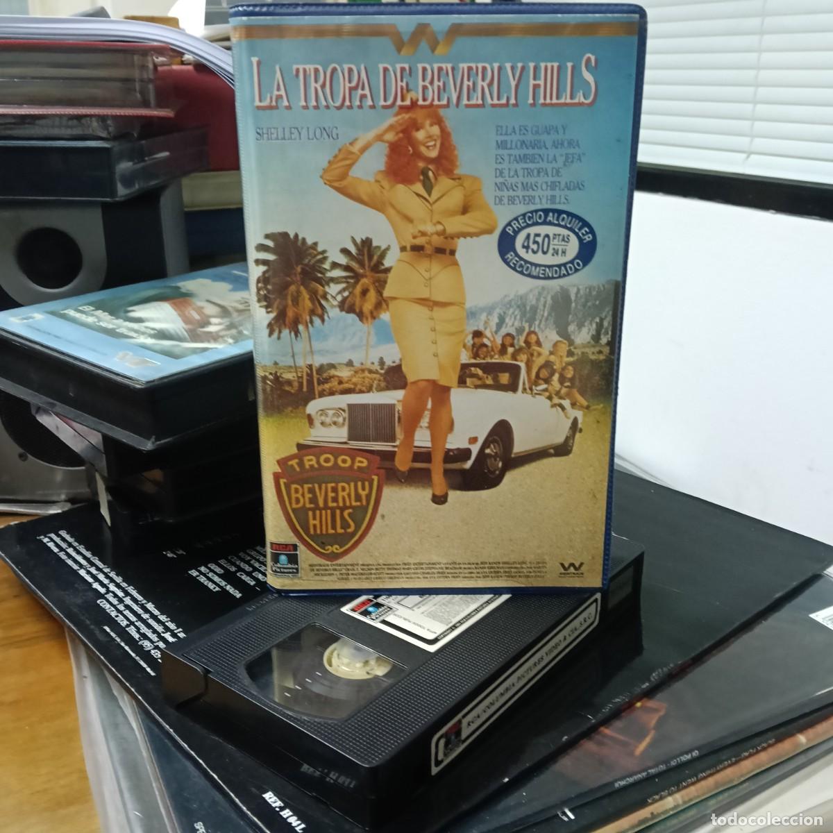 Cine: LA TROPA DE BEVERLY HILLS - JEFF KANEW - SHELLEY LONG, BETTY THOMAS - RCA