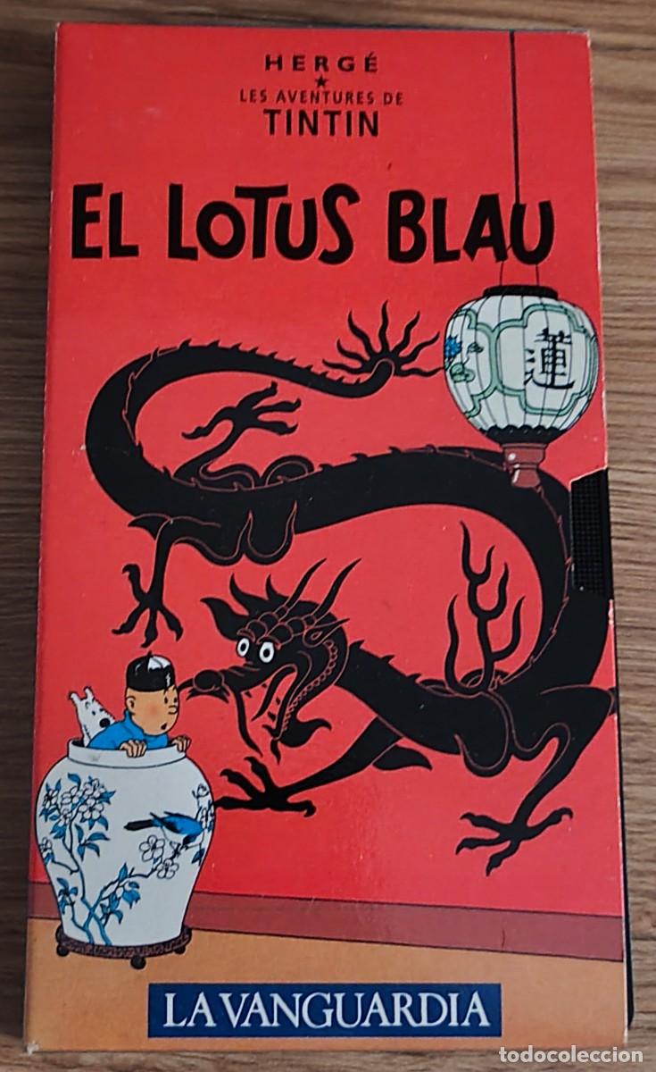 Cine: CINTA VHS N&ordm; 13 DE LA COLECCI&Oacute;N ''LES AVENTURES DE TINTIN'' - EL LOTUS BLAU