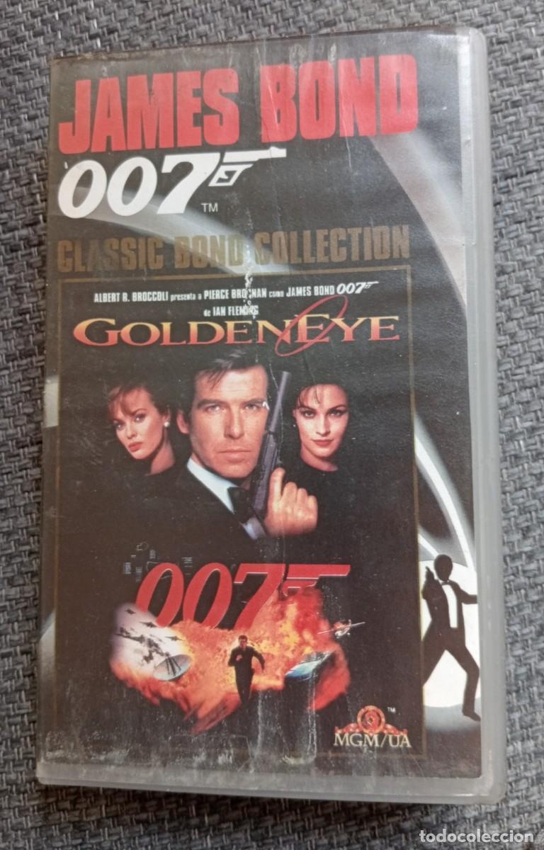 Cine: VHS Goldeneye 007 James Bond Golden Eye Classic Collection /varias compras 10% o 20% descuento