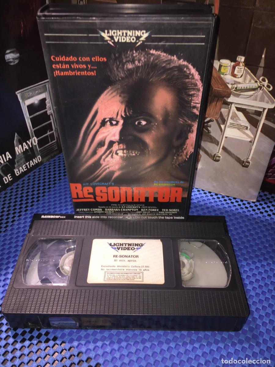 Cine: Vhs Resonator - Jefrey Combs - Barbara Crampton - C. Peq.