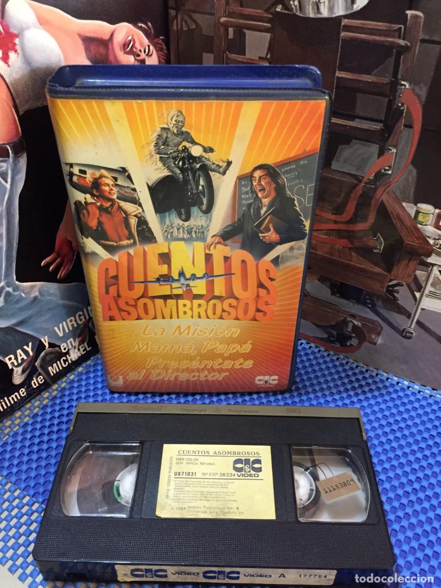 Cine: Vhs Cuentos asombrosos la mision mama papa, presentate al director