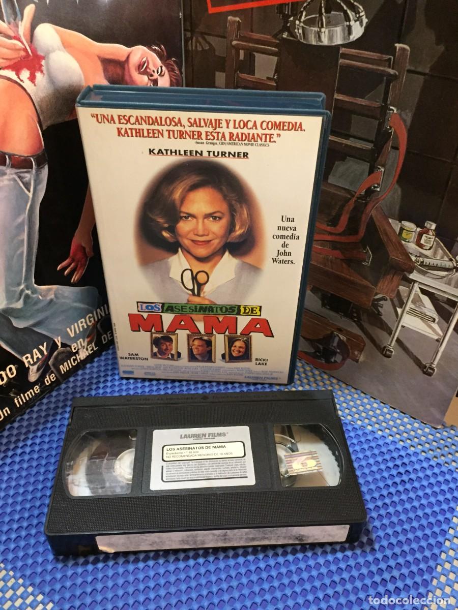 Cine: Vhs Los asesinatos de mama - Kathleen Turner