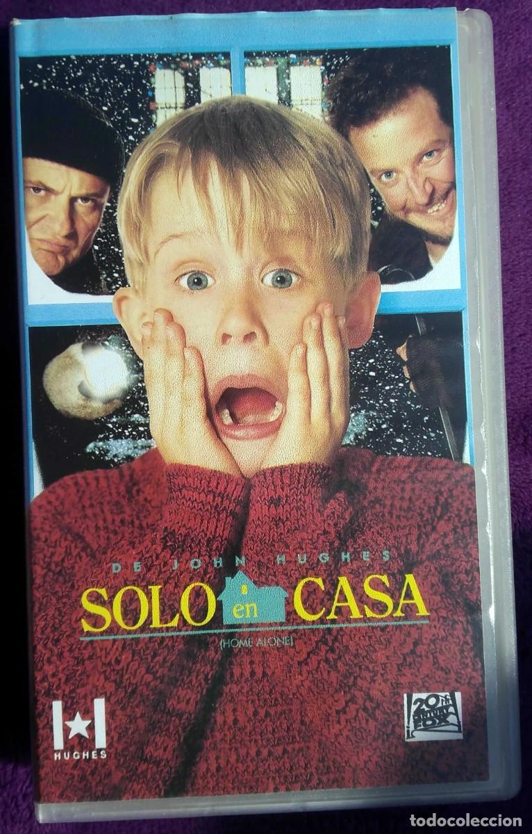 Cine: PEL&Iacute;CULA VHS &rdquo;SOLO EN CASA&rdquo; (HOME ALONE) - MACAULAY CULKIN - JOE PESCI - DANIEL STERN - 1990
