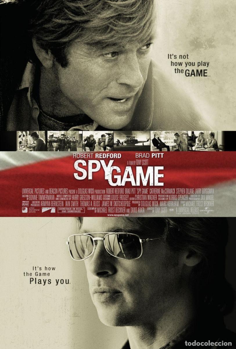 Cinema: PEL&Iacute;CULA VHS &rdquo;SPY GAME&rdquo; - A&Ntilde;O 2001 - EN BUEN ESTADO