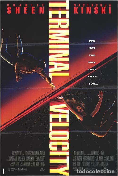 Cinema: VHS PEL&Iacute;CULA &rdquo;VELOCIDAD TERMINAL&rdquo; (TERMINAL VELOCITY) - CHARLIE SHEEN - NASTASSJA KINSKI - 1994
