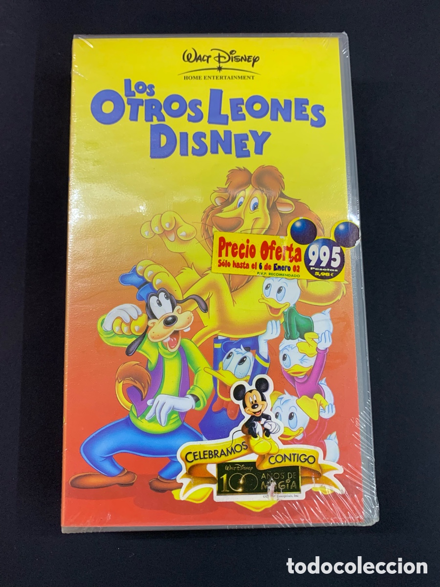 Cine: VHS Disney los otros leones nuevo