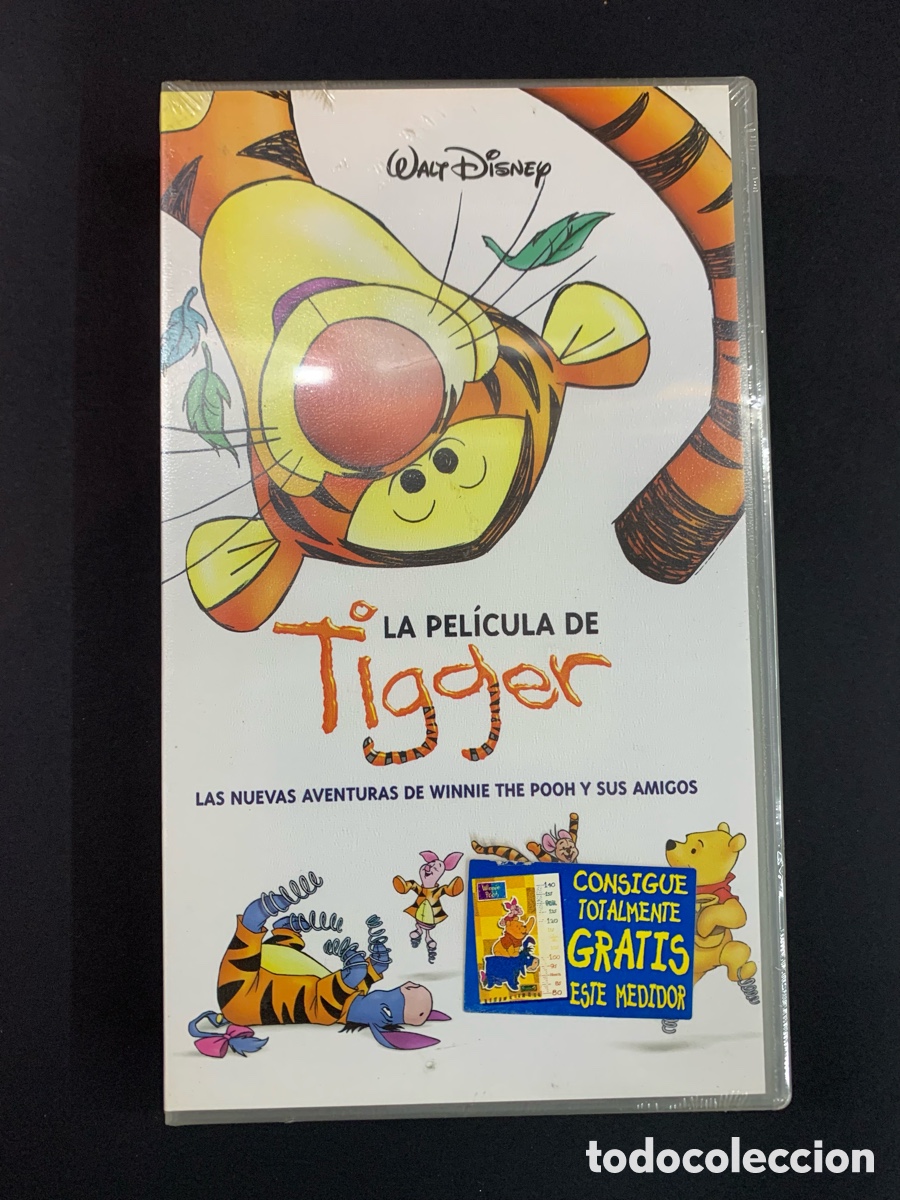 Cine: VHS Disney tigger nuevo