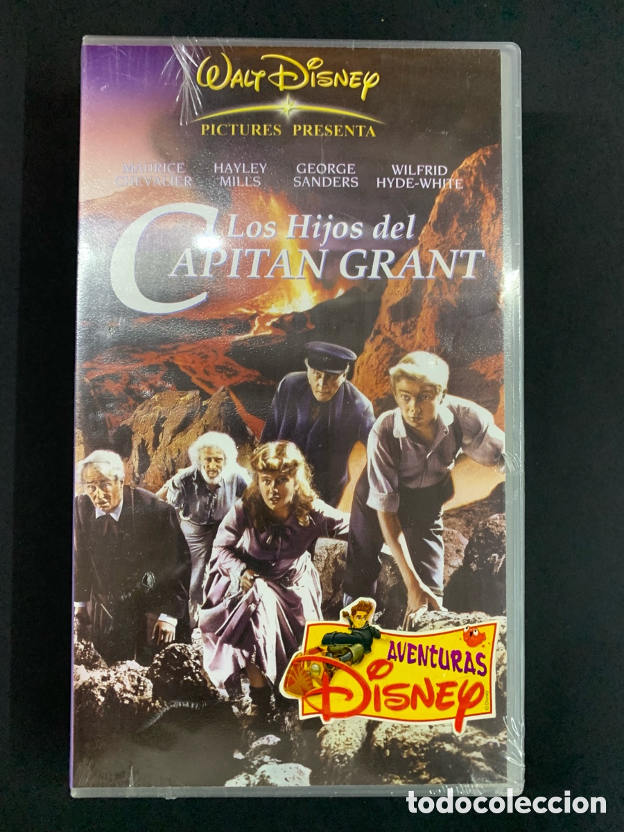 Cine: VHS Disney los hijos del capit&aacute;n gran nuevo