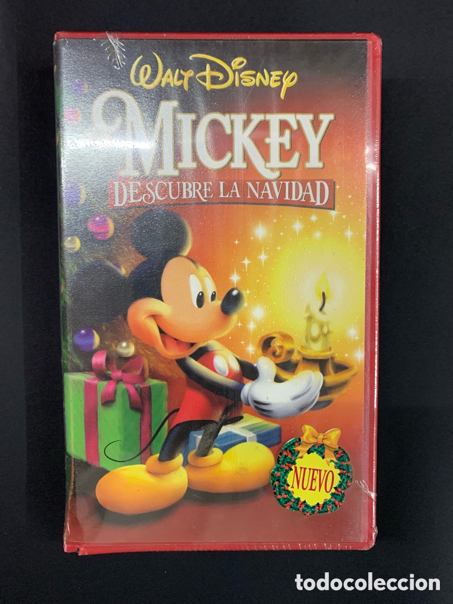 Cine: VHS Disney Mickey descubre la Navidad nuevo
