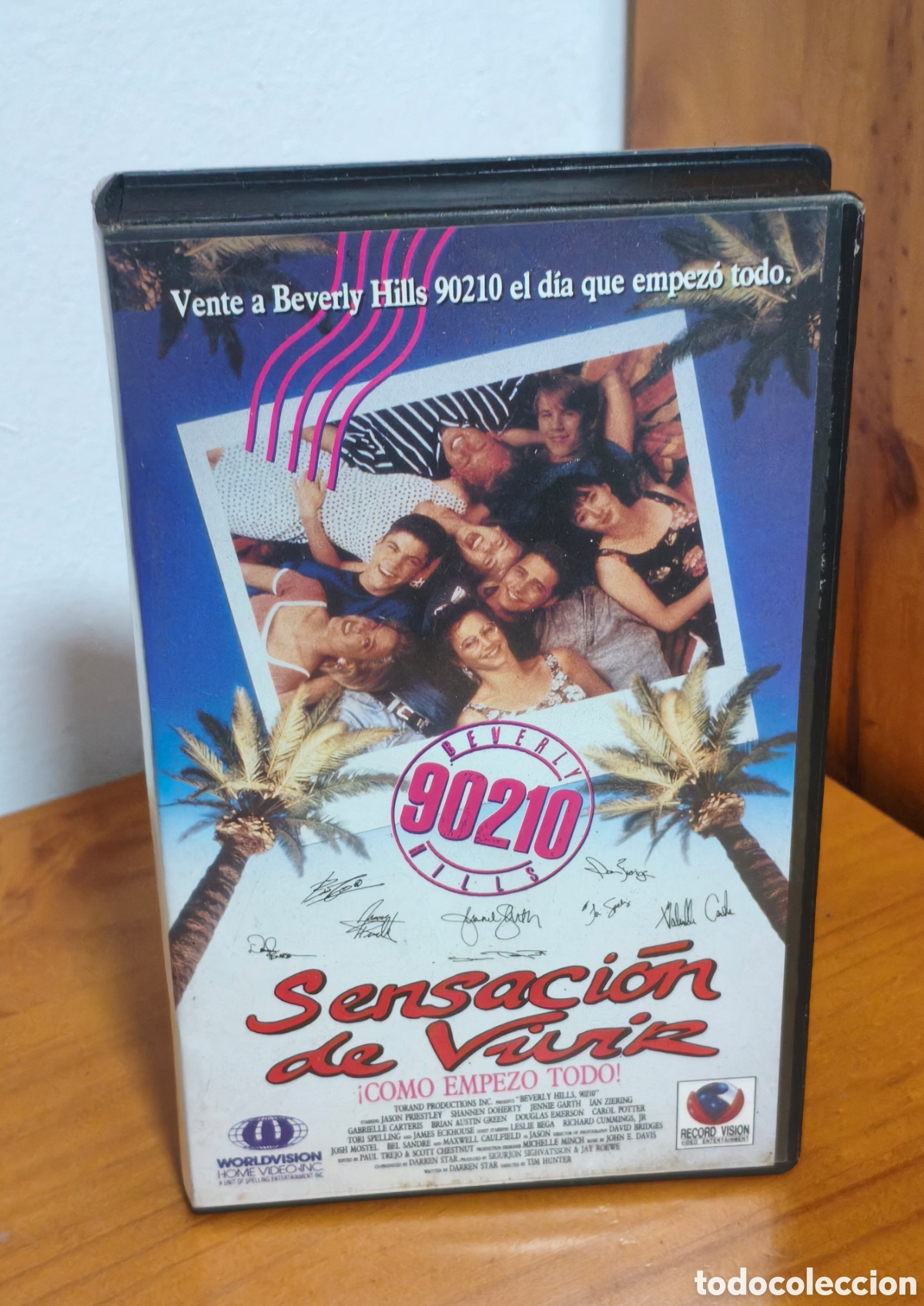 Cine: Sensaci&oacute;n de Vivir (Beverly Hills 90210) VHS - C&oacute;mo Empez&oacute; Todo (Piloto)