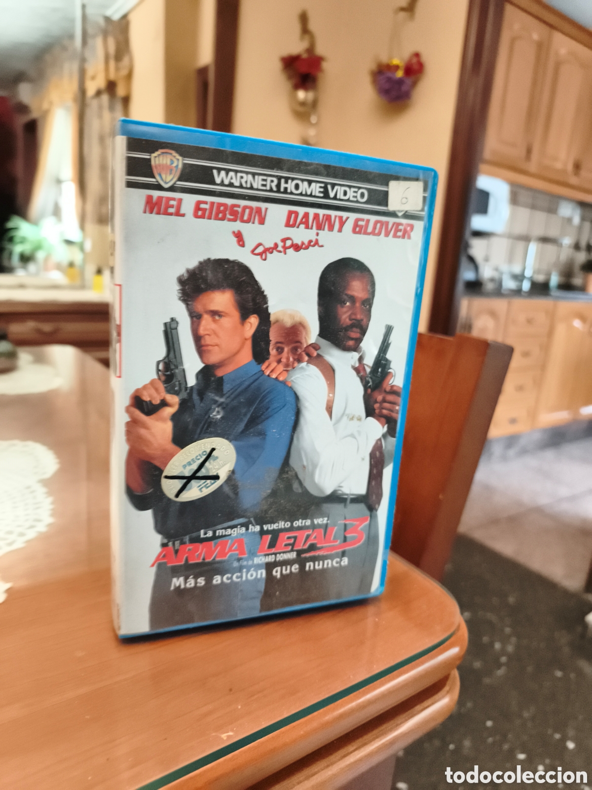 Cine: Arma letal 3 vhs 1 edici&oacute;n caja grande videoclub