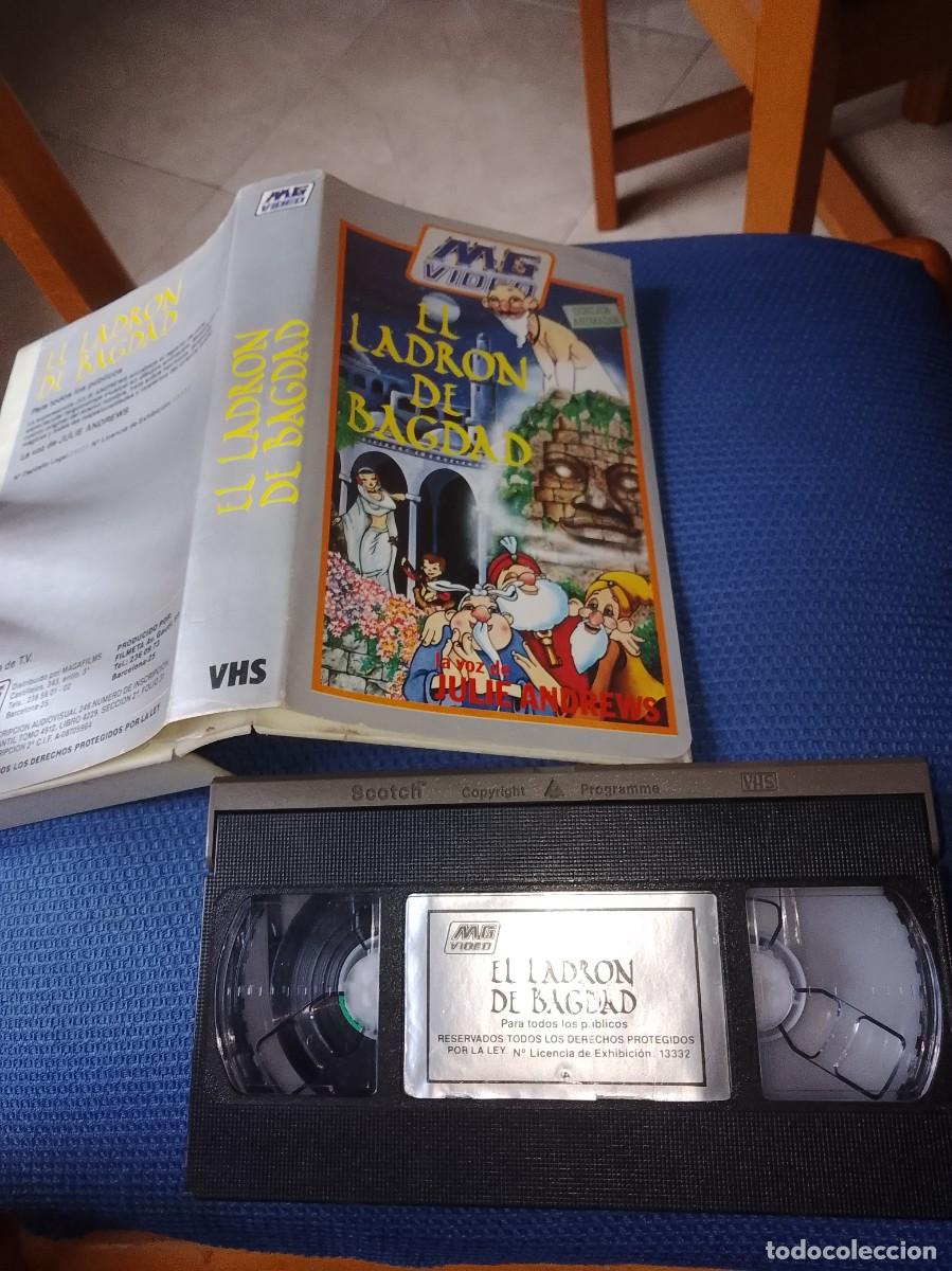 Cine: El ladr&oacute;n de Bagdad vhs &uacute;nica animaci&oacute;n