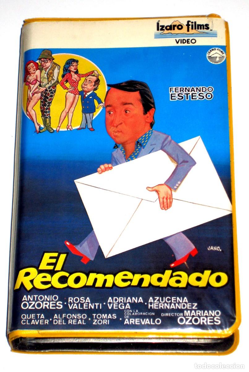 Cinema: El Recomendado (1985) - Mariano Ozores Fernando Esteso Antonio Ozores Rosa Valenty VHS