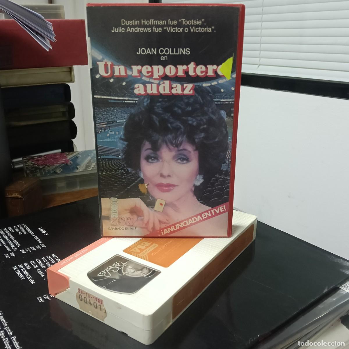 Cine: UN REPORTERO AUDAZ - ROBERT ELLIS - JOAN COLLINS, ROBERT CULP - VSR