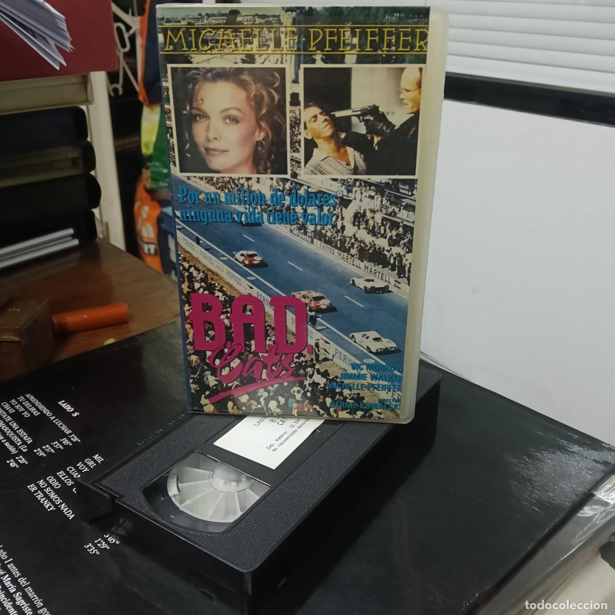 Cine: B.A.D. CATS - BERNIE KOWALSKY - MICHELLE PFEIFFER, VIC MORROW - LANKASTER