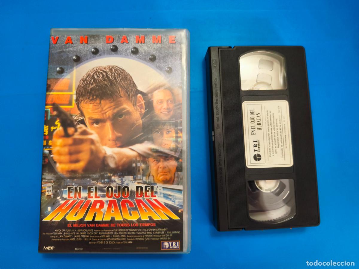 Cine: PELICULA VHS EN EL OJO DEL HURACAN VAN DAMME 1999