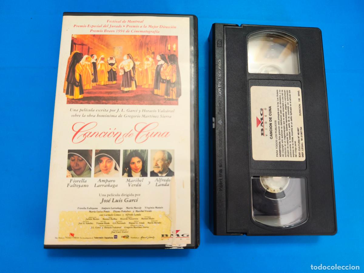 Cine: PELICULA VHS CANCION DE CUNA AMPARO LARRA&Ntilde;AGA 1994