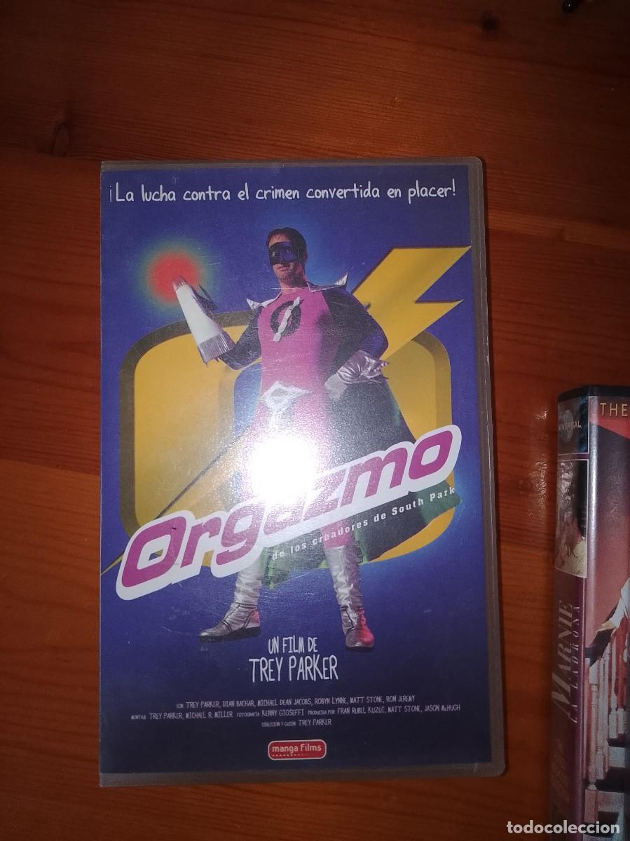 Cine: Orgazmo vhs caja grande vhs
