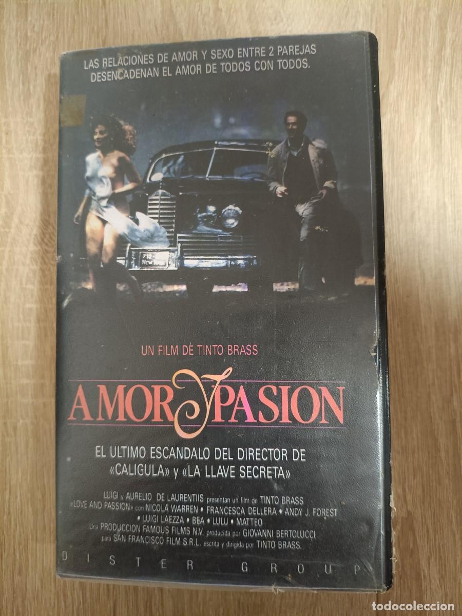 Cine: VHS - AMOR Y PASION - Francesca Dellera, Isabella Biagini, Tinto Brass - EROTICA