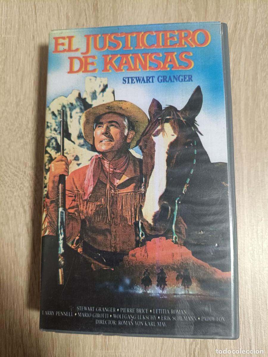 Cine: VHS - EL JUSTICIERO DE KANSAS (Winnetou) - Terence Hill, Stewart Granger, Alfred Vohrer-EURO WESTERN