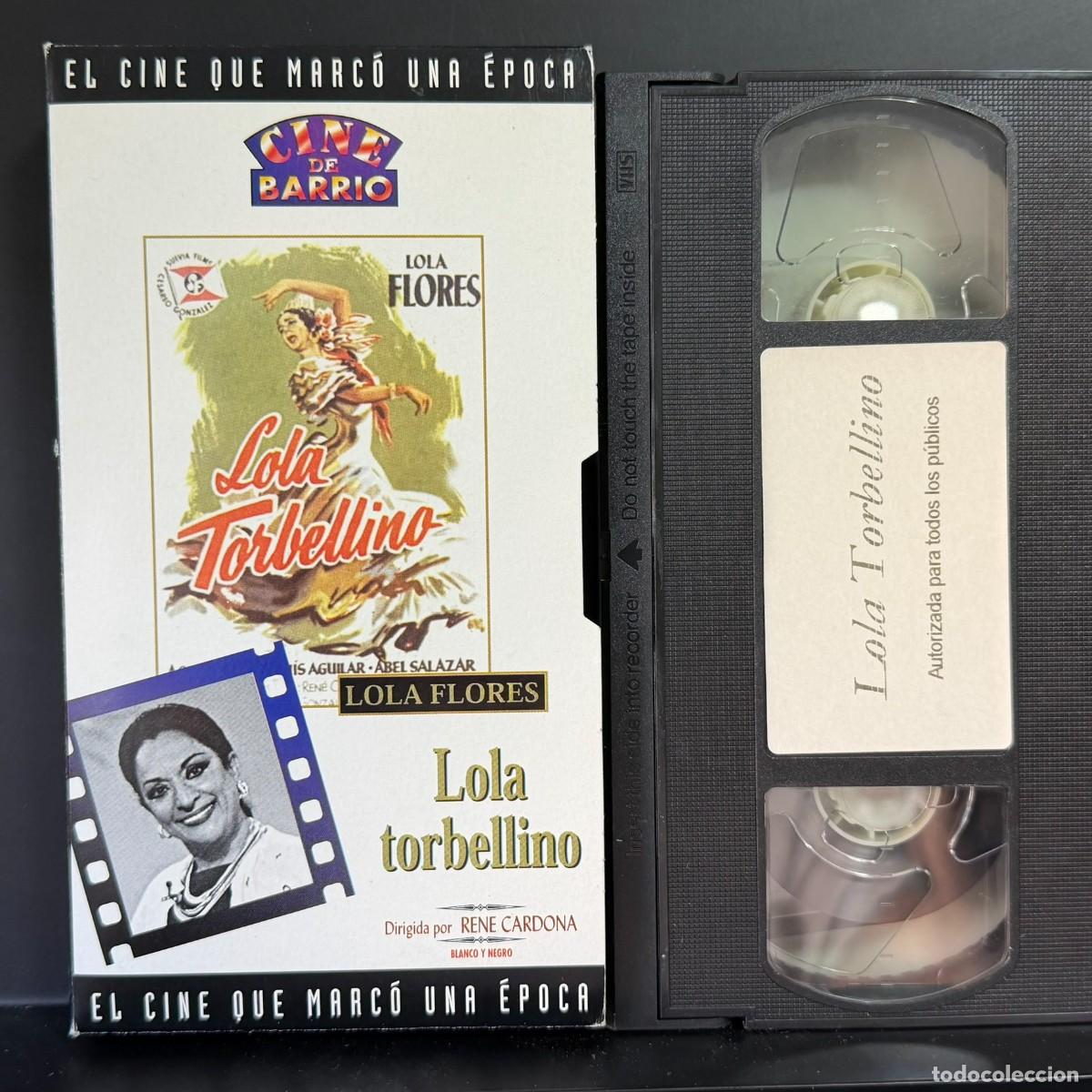 Cine: Ren&eacute; Cardona ● Lola Torbellino (Los tres amores de Lola) ● [VHS] card board