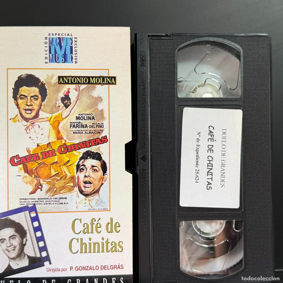 Cine: Gonzalo Delgr&aacute;s ● Caf&eacute; de Chinitas ● [VHS] card board